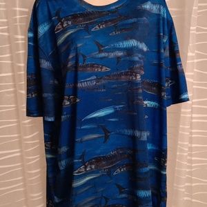 Reel Legends free line barracuda shirt